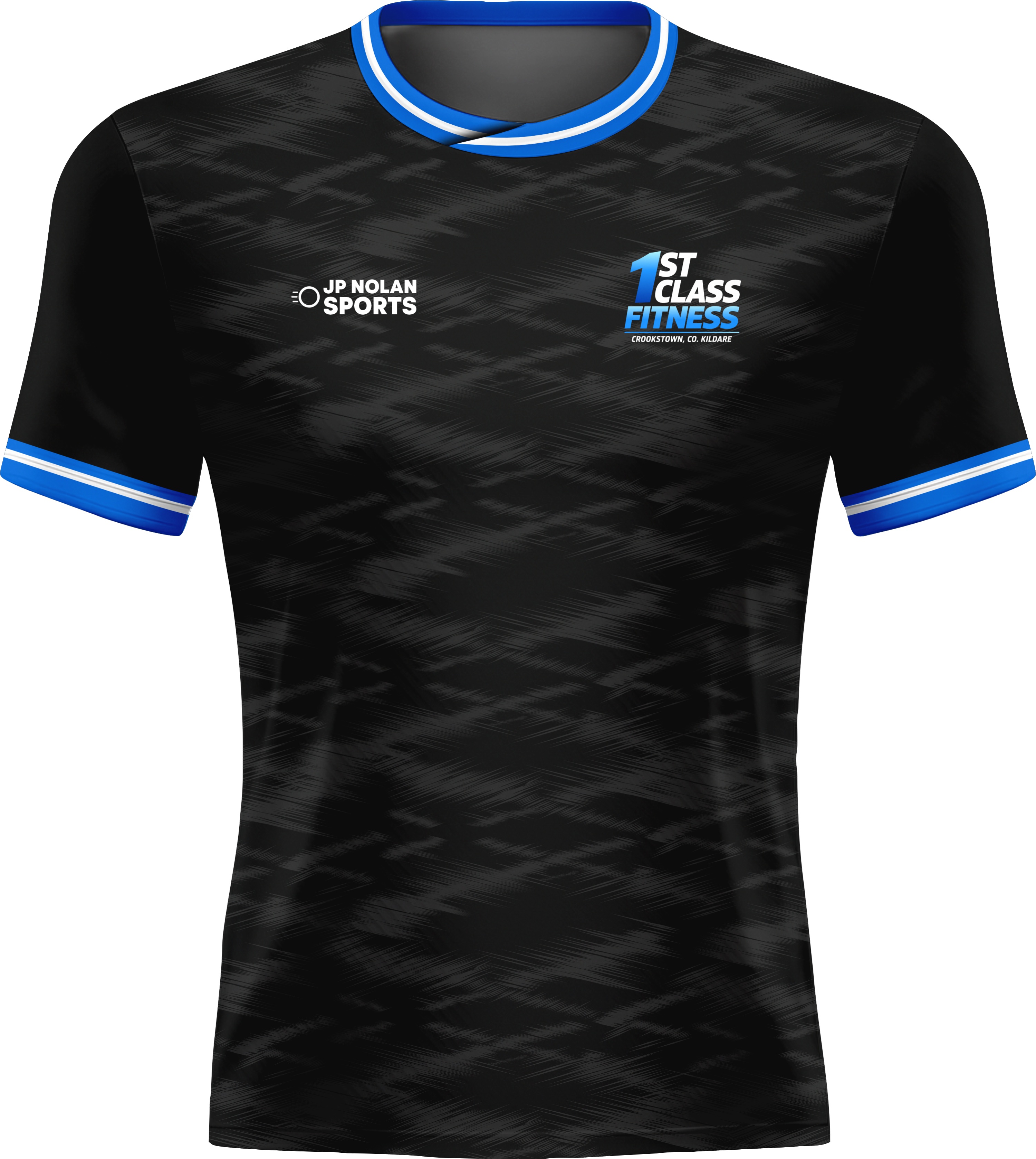 1st Class Fitness Jersey Black